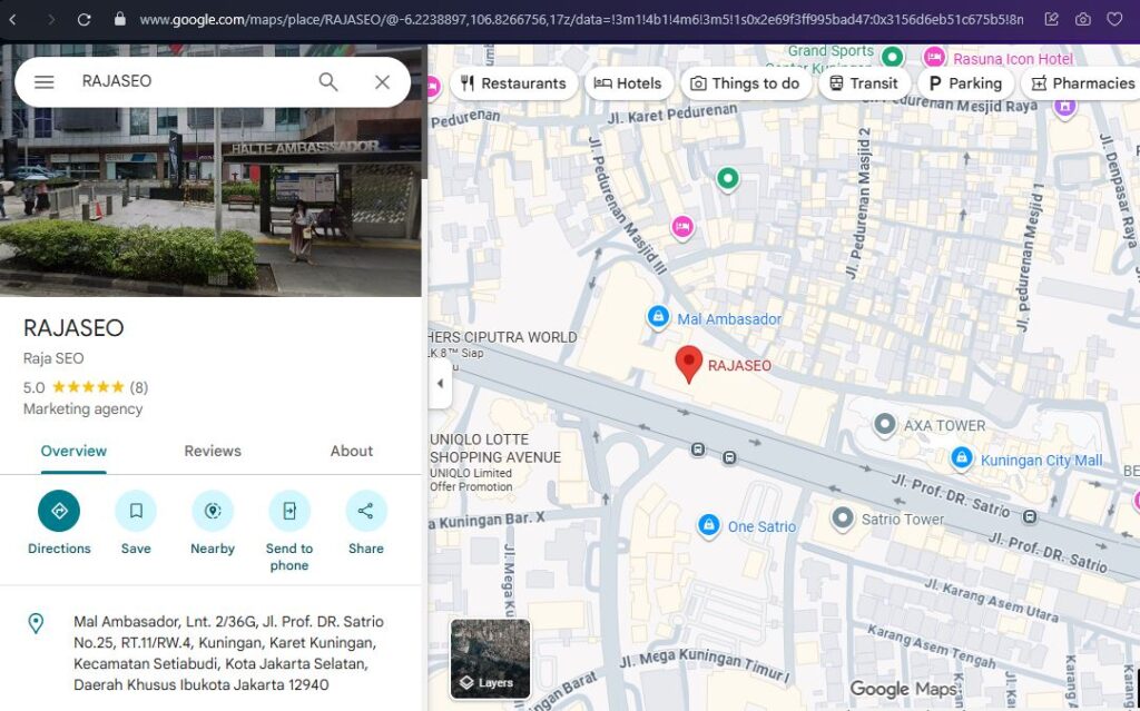 Rajaseo Geo Agency Jakarta